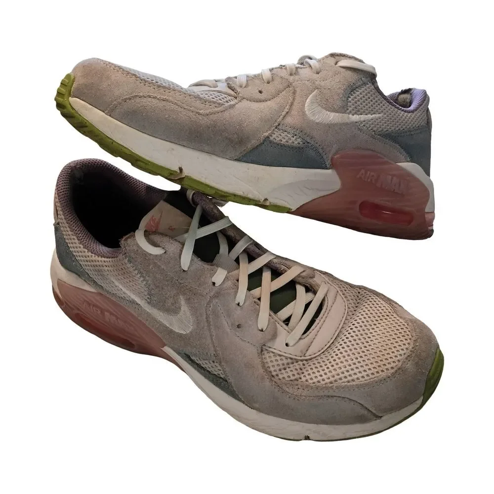 Nike Air Max Excee Suede Sneakers Comfort Athletic Shoes Women's Size 11